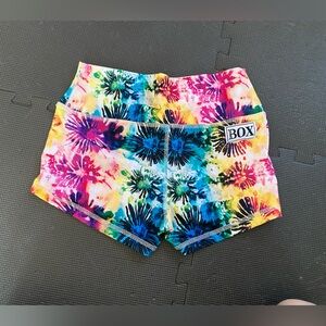 Rok the Box booty shorts, M